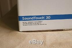 Nouveau Bose Soundtouch 30 Series III Système De Musique Sans Fil Avec Télécommande, Blanc
