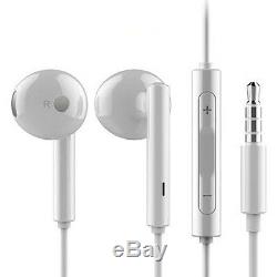 Nouveaux Écouteurs Intra-auriculaires Huawei Avec Télécommande Et Microphone Argent Blanc