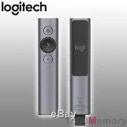 Origine Logitech Spotlight Advance Présentateur À Distance Sans Fil Usb Bluetooth Slate