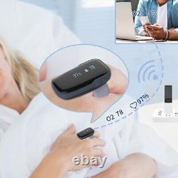 Oxylink Remote Oximeter Tracking Real-time Heart Rate Spo2 Niveaux Bluetooth App