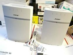 Pack De Démarrage Sans Fil Bose Soundtouch 10 X 2, Blanc, 120v Sans Télécommandes