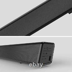 Paiyda Tv Soundbar Sound Bar Bluetooth 5 Soundbar Construit En Sub + Télécommande Sans Fil