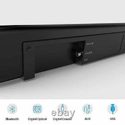 Paiyda Tv Soundbar Sound Bar Bluetooth 5 Soundbar Construit En Sub + Télécommande Sans Fil