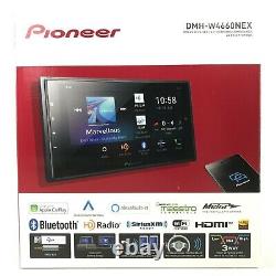 Pioneer DMH-W4660NEX Lecteur multimédia 2 DIN avec Bluetooth, CarPlay sans fil et Android Auto.