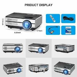 Portable 3000lm Hd Projecteur Android Wifi Blue-tooth Sans Fil Airplay Caricature Us