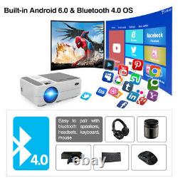 Portable Wifi Led Smart Projector Blue-tooth Sans Fil Hd Android Home Theater Us