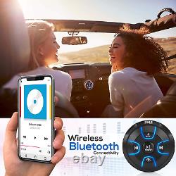 Pyle Amplified Wireless Bluetooth Audio Controller 300 Watt Bouton Multimédia