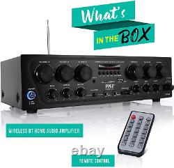 Pyle Bluetooth Sans Fil Karaoke-6 Channel 750 Watt Home Audio Sound Power Stéréo