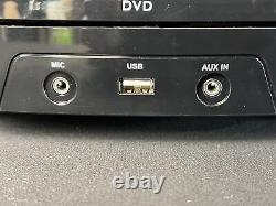 Pyle PHSKR14 Système stéréo DVD sans fil BT de diffusion en continu noir, neuf en boîte ouverte