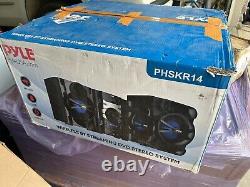 Pyle PHSKR14 Système stéréo DVD sans fil BT en streaming noir Nouveau