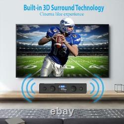 Pyle Psbv200bt 24 300w Bluetooth 3d Dolby 5.1 Système De Haut-parleur De Barre Sonore À Distance