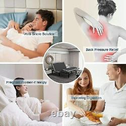 Queen Taille Améliorée Smart Electric Massage Bed Frame Wireless Remote & Bluetooth