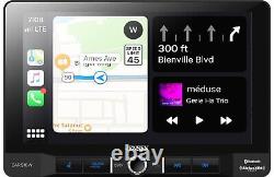 Récepteur Jensen CAR910W 1-Din avec Android Auto sans fil et Apple CarPlay