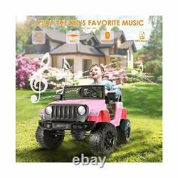 Ride On Car Ride Ontoy Wireless Remote Bluetooth Music Light Led Pour Les Enfants