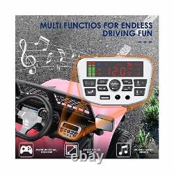Ride On Car Ride Ontoy Wireless Remote Bluetooth Music Light Led Pour Les Enfants