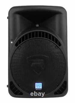 Rockville Rpg15bt 15 Powered 1000w Dj Pa Speaker Bluetooth, Sans Fil Link+stand