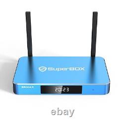 SUPERBOX S5 MAX Boîtier TV Media Player Avec Télécommande à Commande Vocale RÉCEMMENT MIS À JOUR