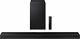 Samsung Hw-q600a 360w 3.1.2-ch Bluetooth Soundbar + Subwoofer Sans Fil Et Télécommande