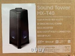 Samsung Mx-t40 Tour De Son Avec Haute Puissance Audio 300w Noir
