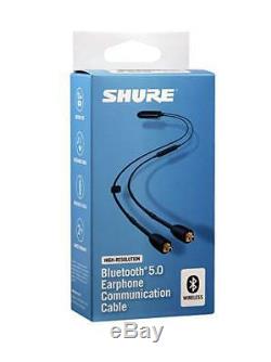 Shure Rmce-bt2 Câble De Communication Pour Écouteurs Bluetooth 5.0 Avec Télécommande + Micro