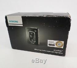 Siemens Minitek Télécommande Sans Fil Bluetooth Streamer Récepteur Aide Auditive Seulement