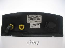 Simrad WB20 F/ WR20 Commande à distance sans fil Bluetooth de base testée/Bon état
