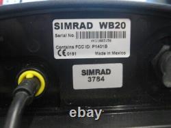 Simrad Wb20 F/ Wr20 Télécommande Base Bluetooth Sans Fil Testée Bon
