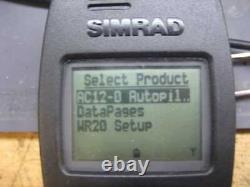 Simrad Wr20 Remote Commander-withwb20 Sans Fil Bluetooth Base-tested-nouvelle Batterie