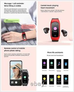 Smartwatch Avec Écouteurs Smart Bracelet Sans Fil Bluetooth Headset Com
