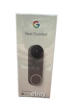 Sonnette Google Nest (Filaire, 2e Génération) Ash