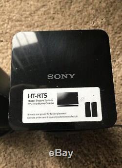Sony Ht-rt5 Système De Cinéma Maison Haut-parleurs Sans Fil Sub-woofer W À Distance 550 Watts