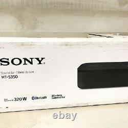 Sony Hts-350 2.1 Chaîne 320w Bluetooth Barre De Son + Subwoofer Sans Fil + Télécommande