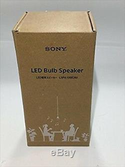 Sony Lspx-100e26j Ampoule Led Sans Fil Bluetooth Haut-parleur À Distance F / S Sal Japon Utilisé