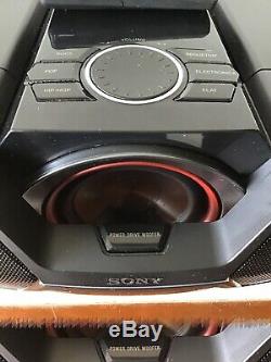 Sony Zs-btg900 Portable Nfc Bluetooth Sans Fil Boombox Système Haut-parleur Avec Télécommande