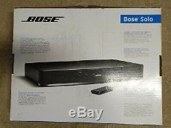 Sound Bar Bose Tv Solo Système Filaire Noir Enceinte Simple Télécommande Utilisé