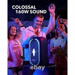 Soundcore Rave+ Haut-parleur Portable Led Basse Partycast Tech 103db 24h Playtime 160w