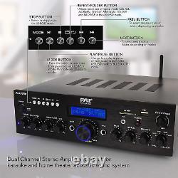 Système D'amplificateur D'alimentation Bluetooth Sans Fil 200w Dual Channel Audio Stereo