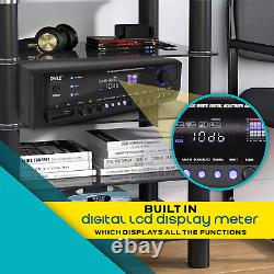 Système D'amplificateur D'alimentation Bluetooth Sans Fil Pyle 300w 4 Channel Home Theater Audio