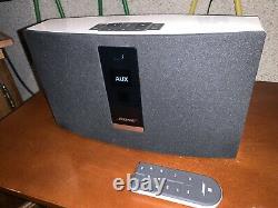 Système De Musique Sans Fil Bose Soundtouch 20 + Réveil Haut-parleur À Distance Bluetooth