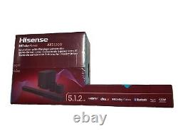 Système audio Hisense AX5120G 5.1.2 canaux 420W avec subwoofer Bluetooth sans fil Atmos