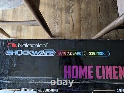 Système de barre de son Nakamichi Shockwafe Elite SSE MAX 7.2.4 1000W en noir