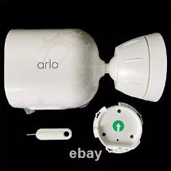 Système de sécurité sans fil Arlo Pro 4 2K avec caméras à projecteur, clavier et capteurs