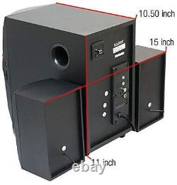 Systèmes de haut-parleurs de cinéma maison puissants Bt324f 2.1 Bluetooth avec radio FM et USB SD