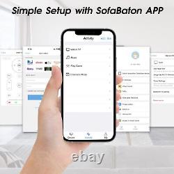 Télécommande universelle SofaBaton X1 Smart Remote pour jusqu'à 60 appareils IR/BT/WiFi