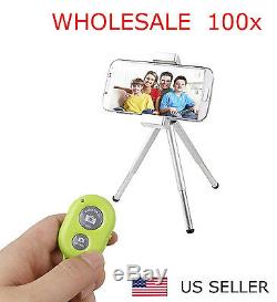 Vente En Gros Lot 100x Bluetooth Sans Fil À Distance Shutter Caméra De Contrôle Pour Téléphone