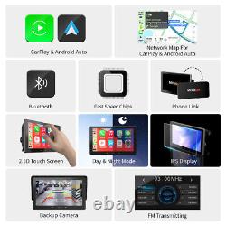 Voiture Stereo Sans Fil Carplay Android Auto 7 Écran Tactile Fm Radio Gps Navigateur