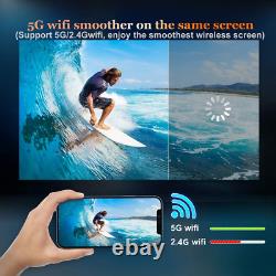 Wimius W1 Wifi Bluetooth Projecteur 8500l Full Native 1080p Smooth 5g Sans Fil