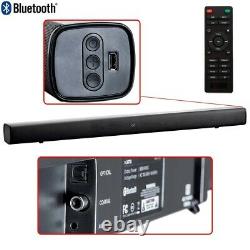 Wireless Bluetooth Soundbar 2.1 Channel Subwoofer Home Theater Speaker Ir Remote