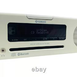 Yamaha TSX-B235 Radio-réveil avec lecteur CD Bluetooth et télécommande en excellent état.