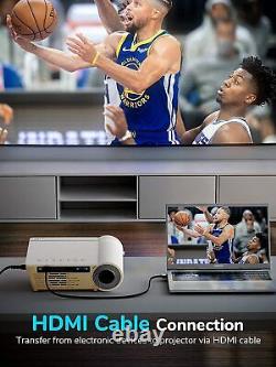 Yehua Bluetooth 4k Sans Fil Full Hd 8000 Lumens 1080p Vidéo Projecteur